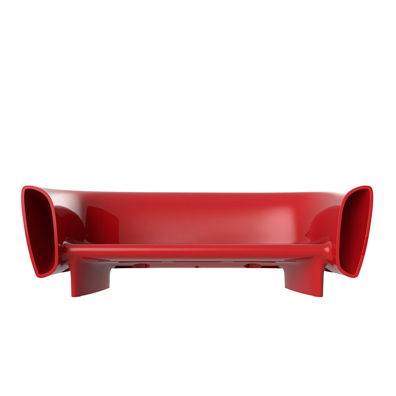 BUM-BUM Sofa para exterior | VONDOM. Sofa de diseño moderno para jardín o terraza. Dimensiones: 244x100x79 Diseñado por Eugeni Quitllet. Fabricado en rotomoldeo de resina de polietileno de alta resistencia reforzada con fibra de vidrio y tratamiento UV.