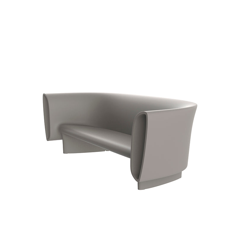 BUM-BUM Sofa para exterior | VONDOM. Sofa de diseño moderno para jardín o terraza. Dimensiones: 244x100x79 Diseñado por Eugeni Quitllet. Fabricado en rotomoldeo de resina de polietileno de alta resistencia reforzada con fibra de vidrio y tratamiento UV.