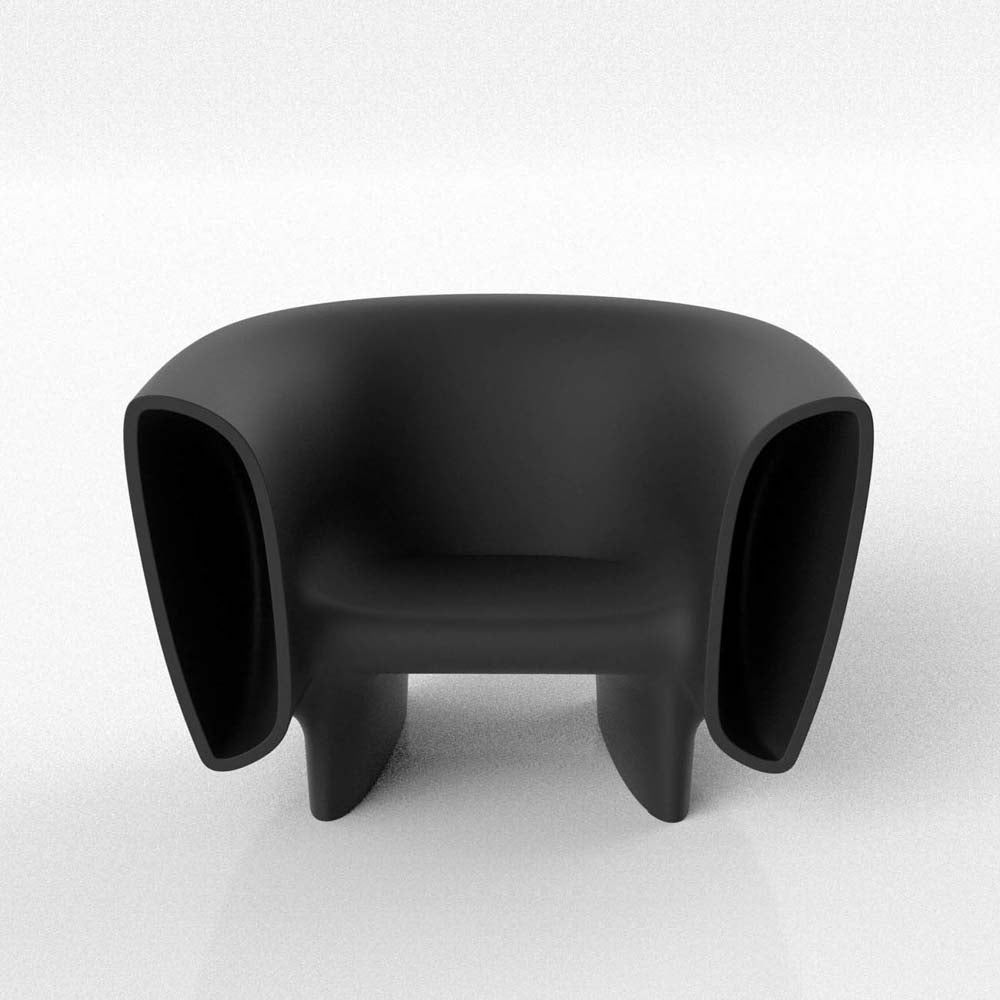 BUM-BUM Sillon - Butaca para exterior | VONDOM. Sillon - Butaca de diseño moderno para jardín o terraza. Dimensiones: 120x101x79 Diseñado por Eugeni Quitllet. Fabricado en rotomoldeo de resina de polietileno de alta resistencia reforzada con fibra de vidrio y tratamiento UV.