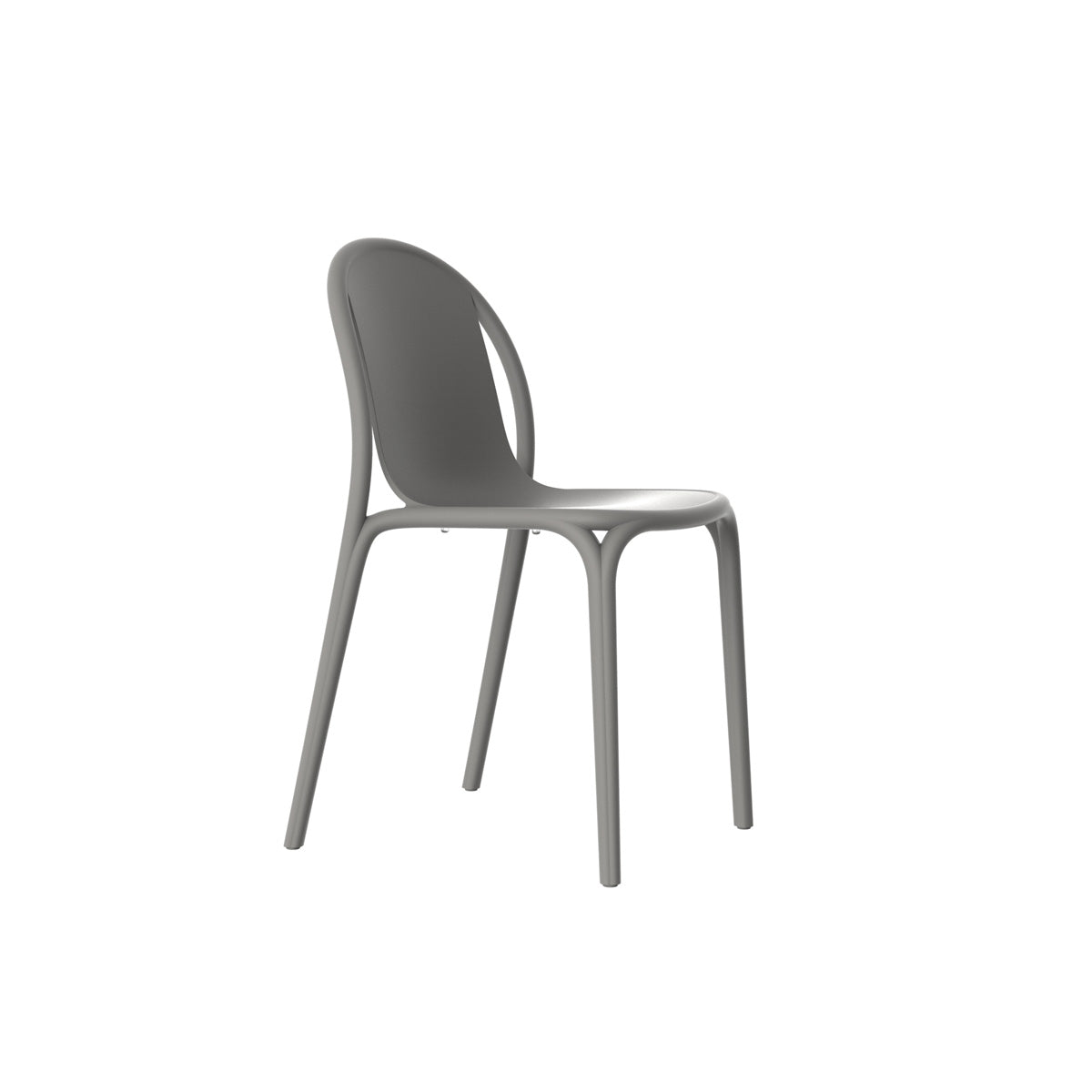BROOKLYN Silla (4 Pack) Sin Brazos Apilable para exterior | VONDOM. Silla de diseño moderno para jardín o terraza. Dimensiones: 48x52x83 Diseñado por Eugeni Quitllet. Fabricado por inyección de resina de alta resistencia reforzada con fibra de vidrio y tratamiento UV.