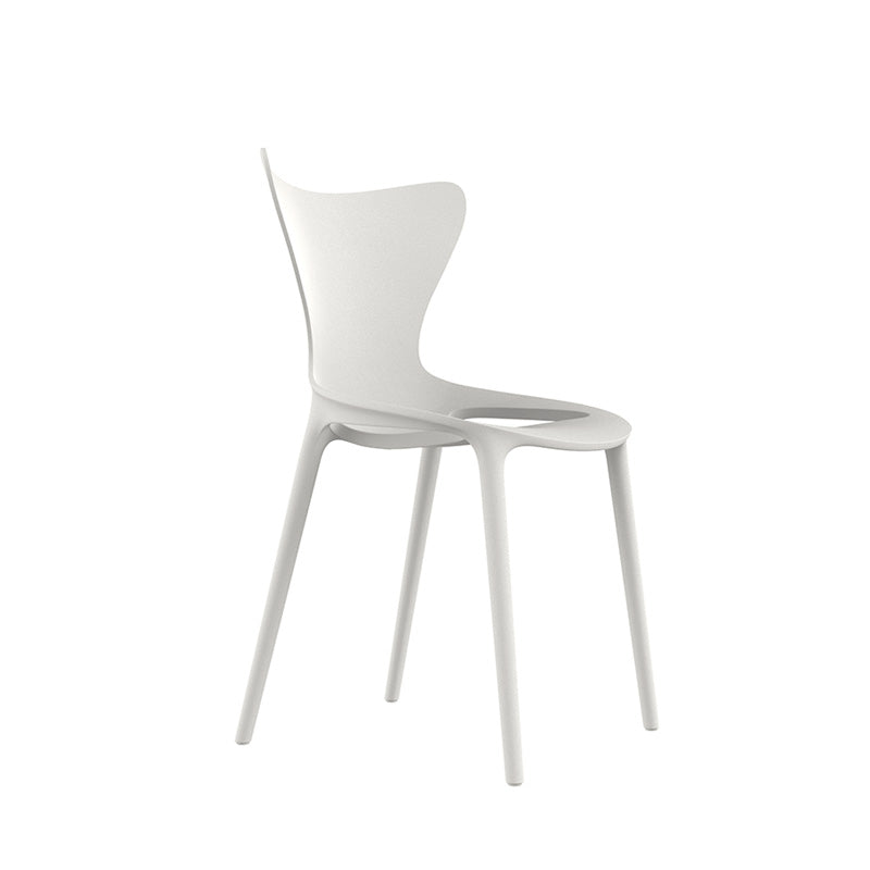 LOVE Silla (4 Pack) Sin Brazos para exterior | VONDOM. Silla de diseño moderno para jardín o terraza. Dimensiones: 53x51x87 Diseñado por Eugeni Quitllet. Fabricado por inyección de resina de alta resistencia reforzada con fibra de vidrio y tratamiento UV.