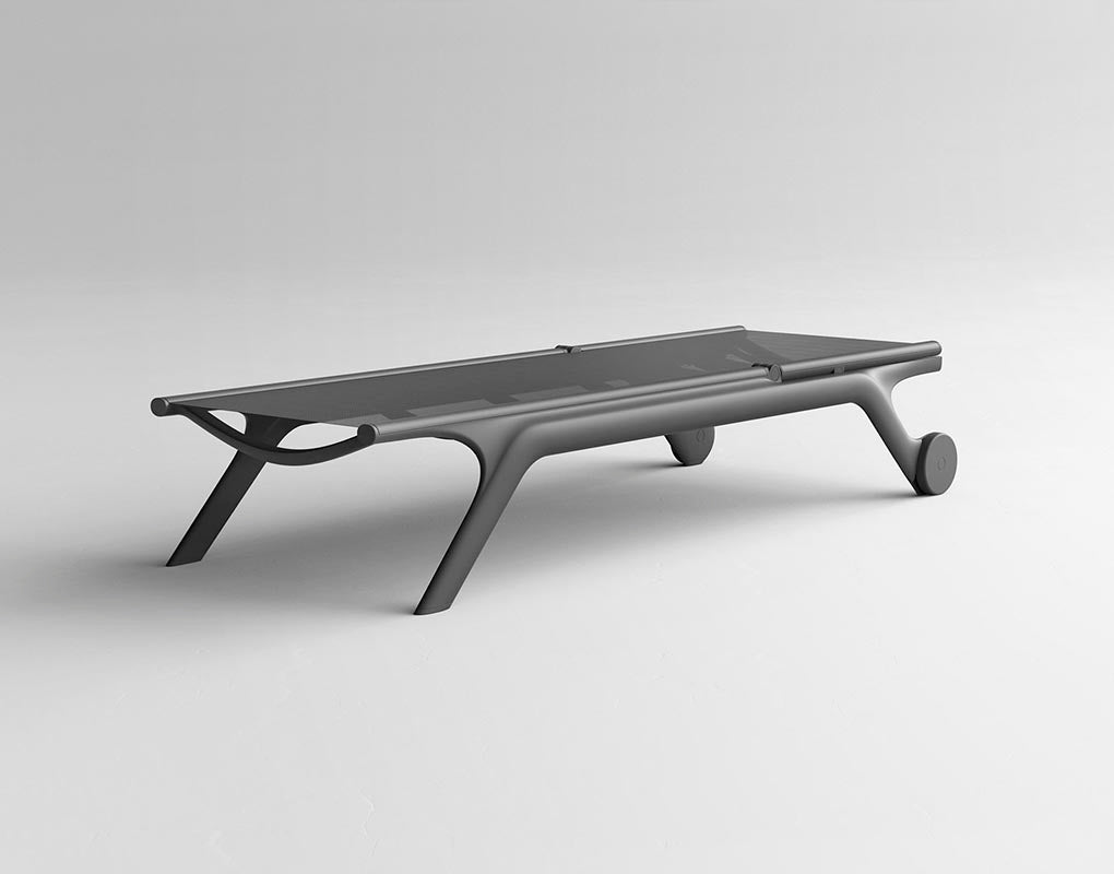 AFRICA Tumbona (2 Pack) Apilable con Respaldo Reclinable para exterior | VONDOM. Tumbona de diseño moderno para jardín o terraza. Dimensiones: 195x75x40 Diseñado por Eugeni Quitllet. Fabricado por inyección de resina de alta resistencia reforzada con fibra de vidrio y tratamiento UV.