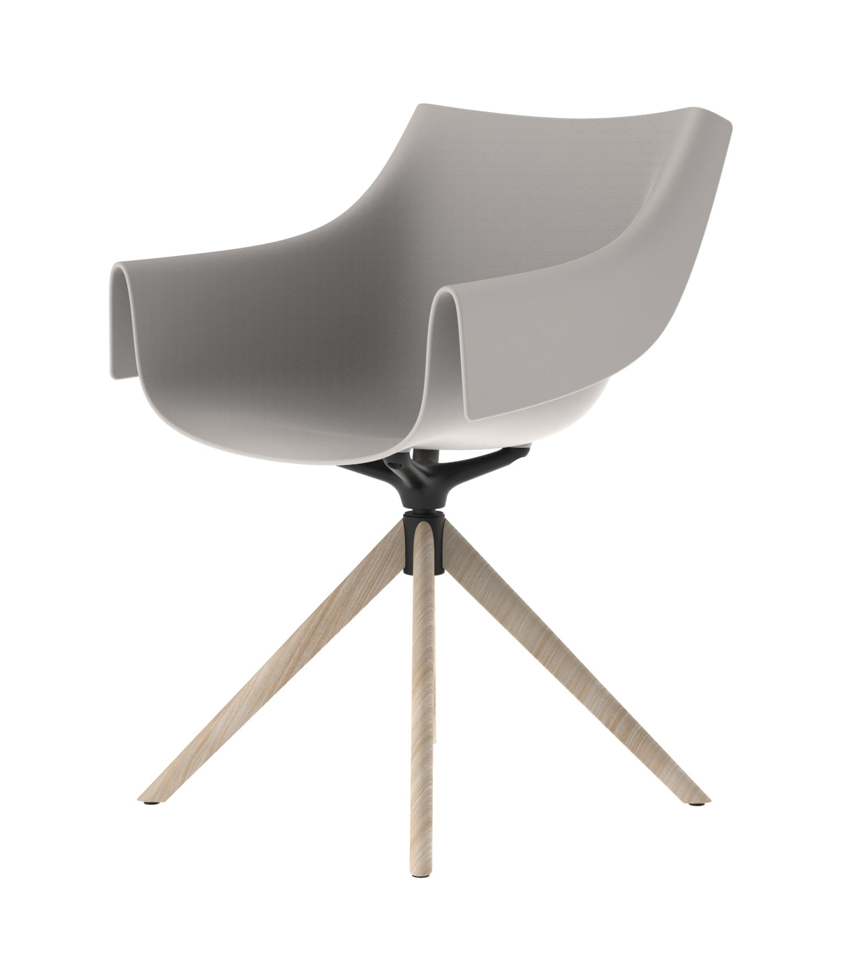MANTA Sedia Giratoria Madera