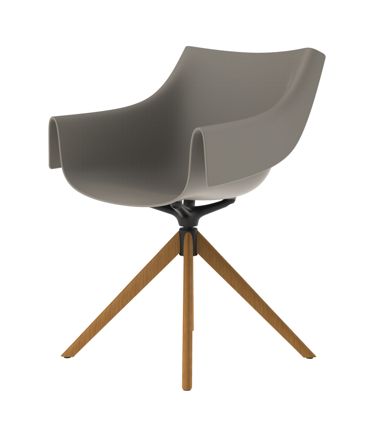 MANTA Sedia Giratoria Madera