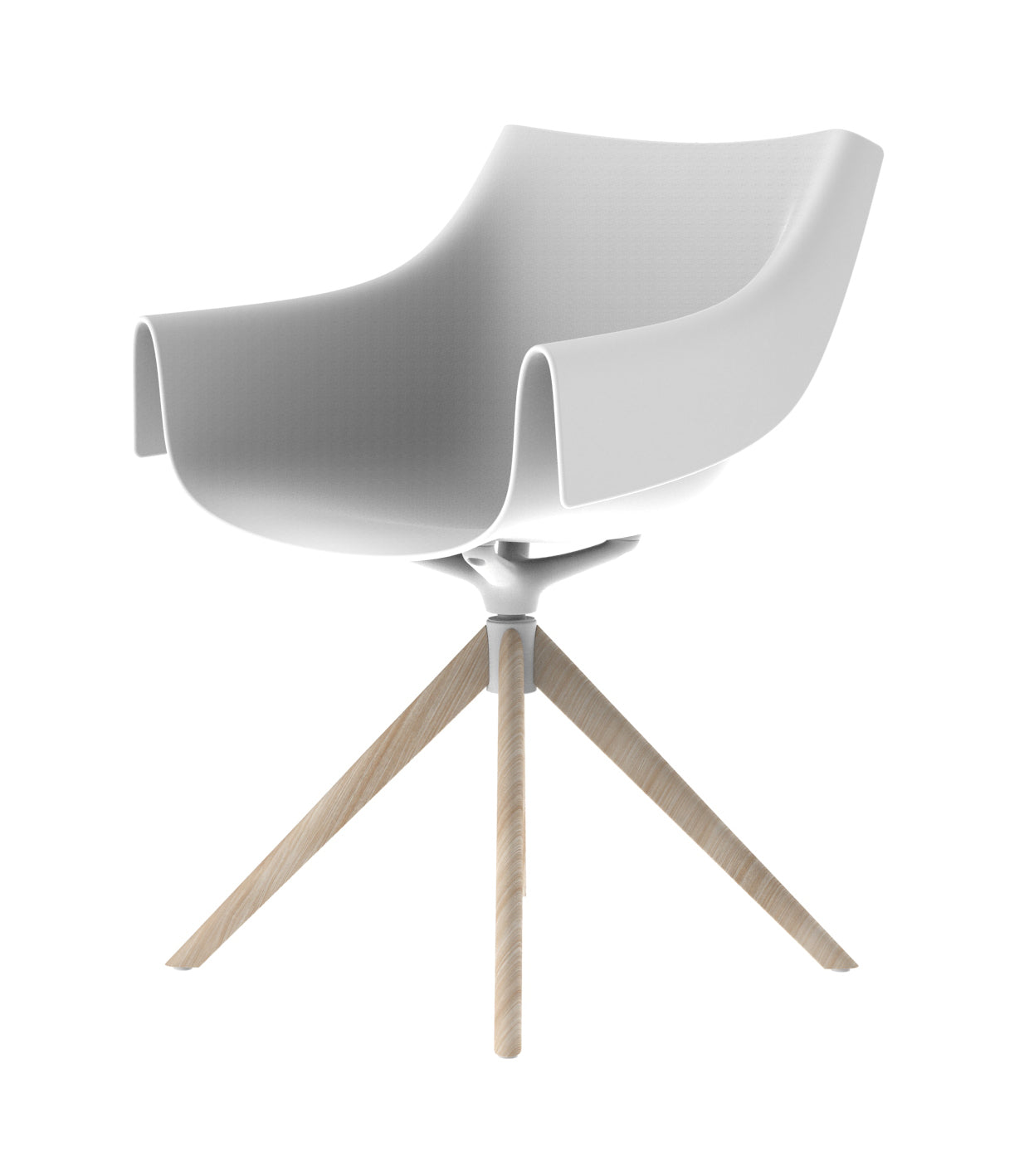 MANTA Sedia Giratoria Madera