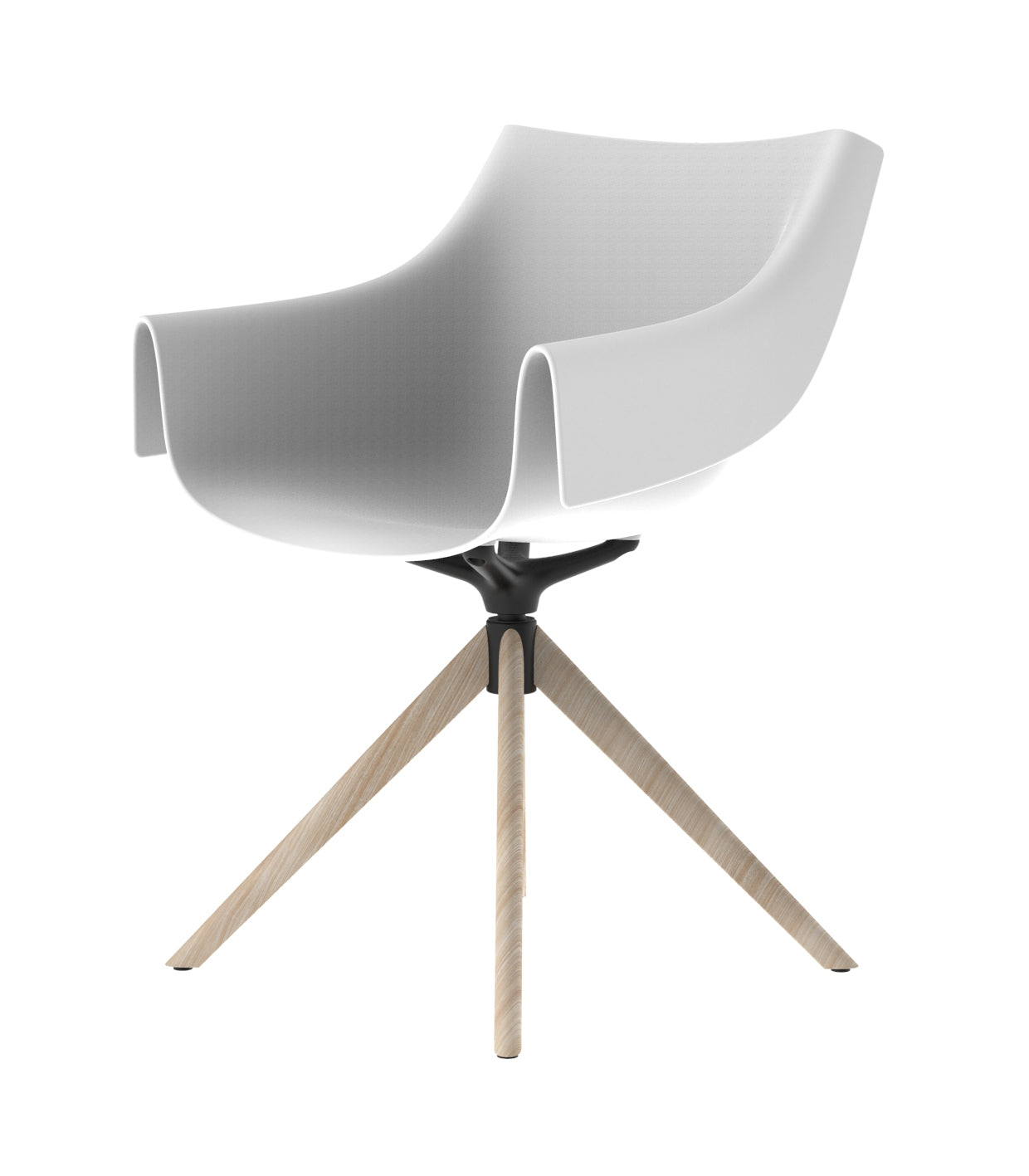 MANTA Sedia Giratoria Madera
