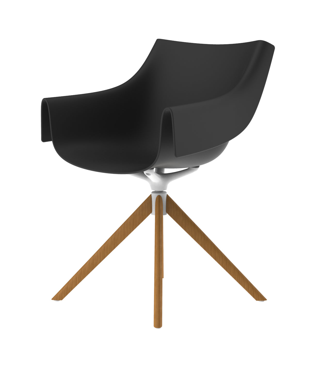 MANTA Sedia Giratoria Madera