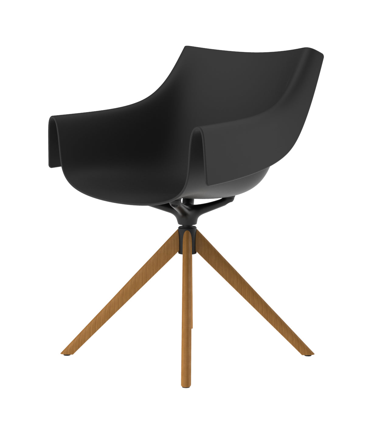 MANTA Sedia Giratoria Madera