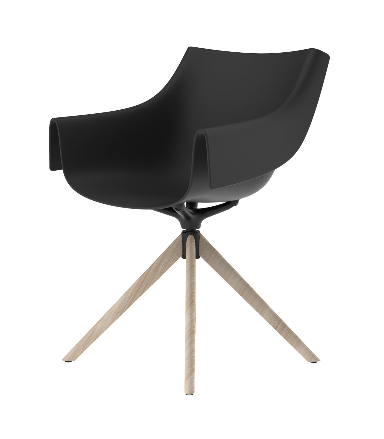 MANTA Sedia Giratoria Madera