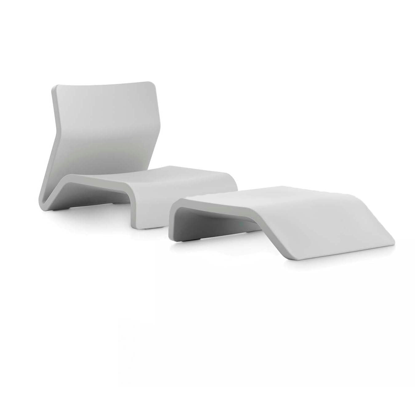 CLIP Sun Lounger / Lounge Chair con Table