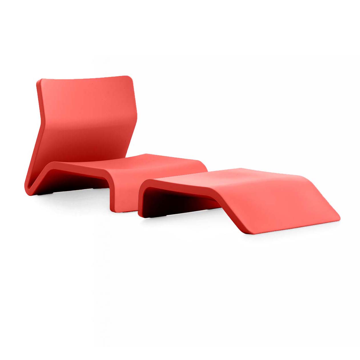 CLIP Sun Lounger / Lounge Chair con Table