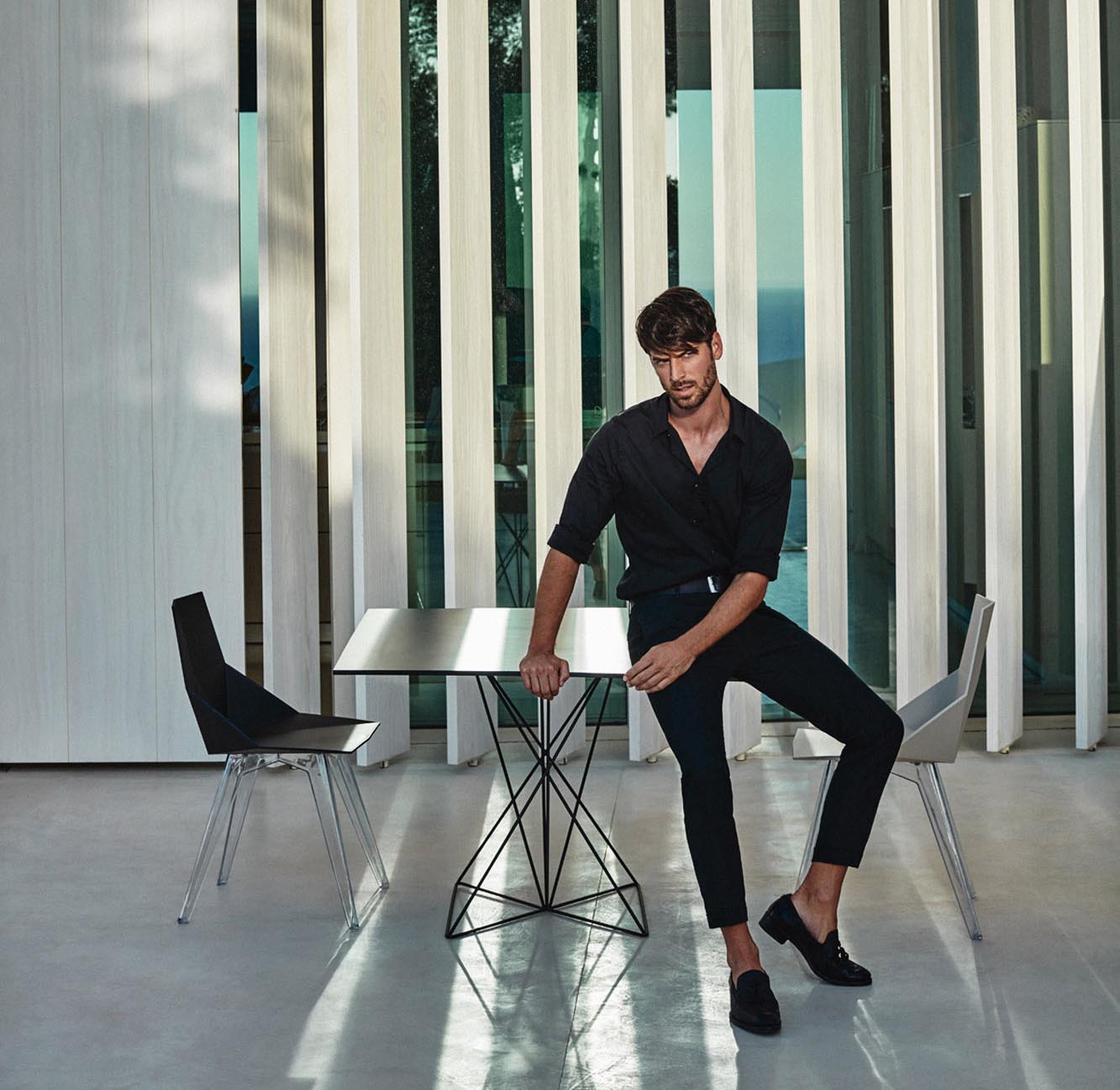 FAZ Chair Patas Transparentes