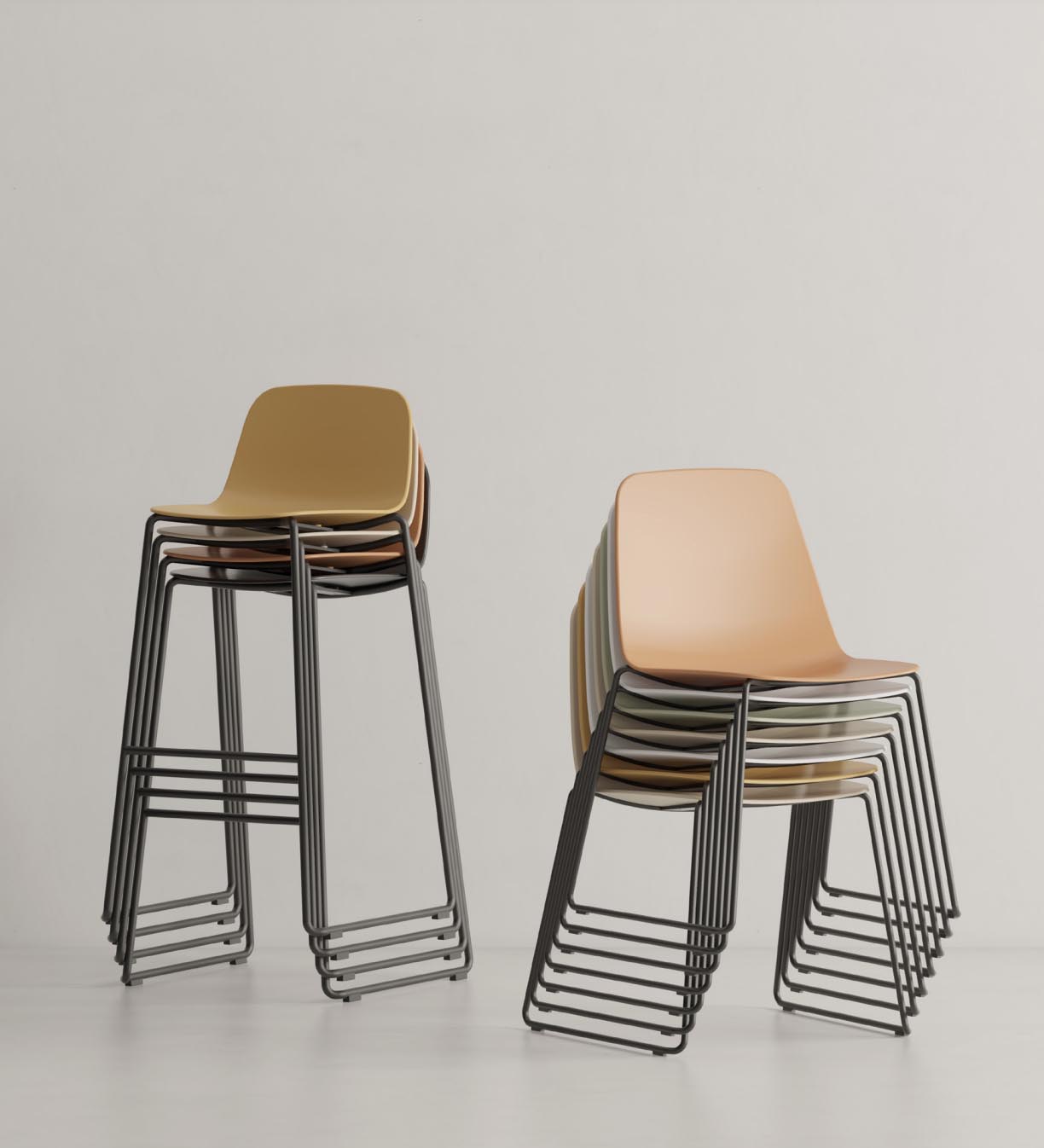 Tabouret Maarten 67cm