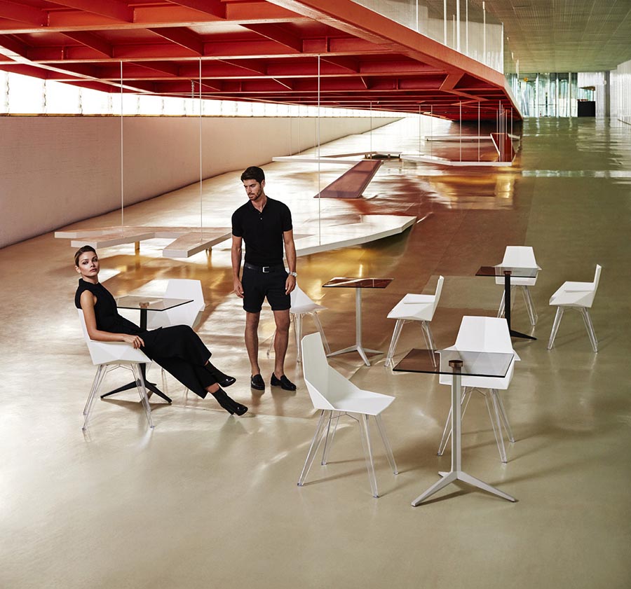 FAZ Chair Patas Transparentes