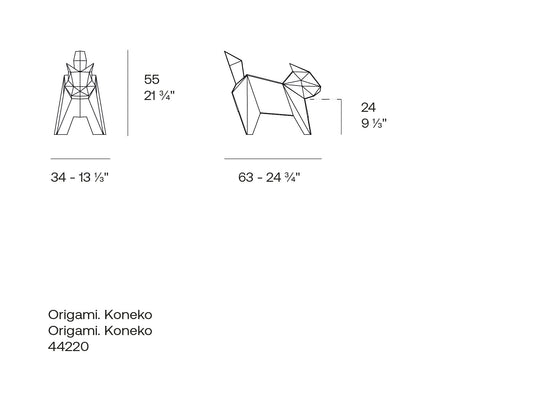 ORIGAMI Neko & Koneko