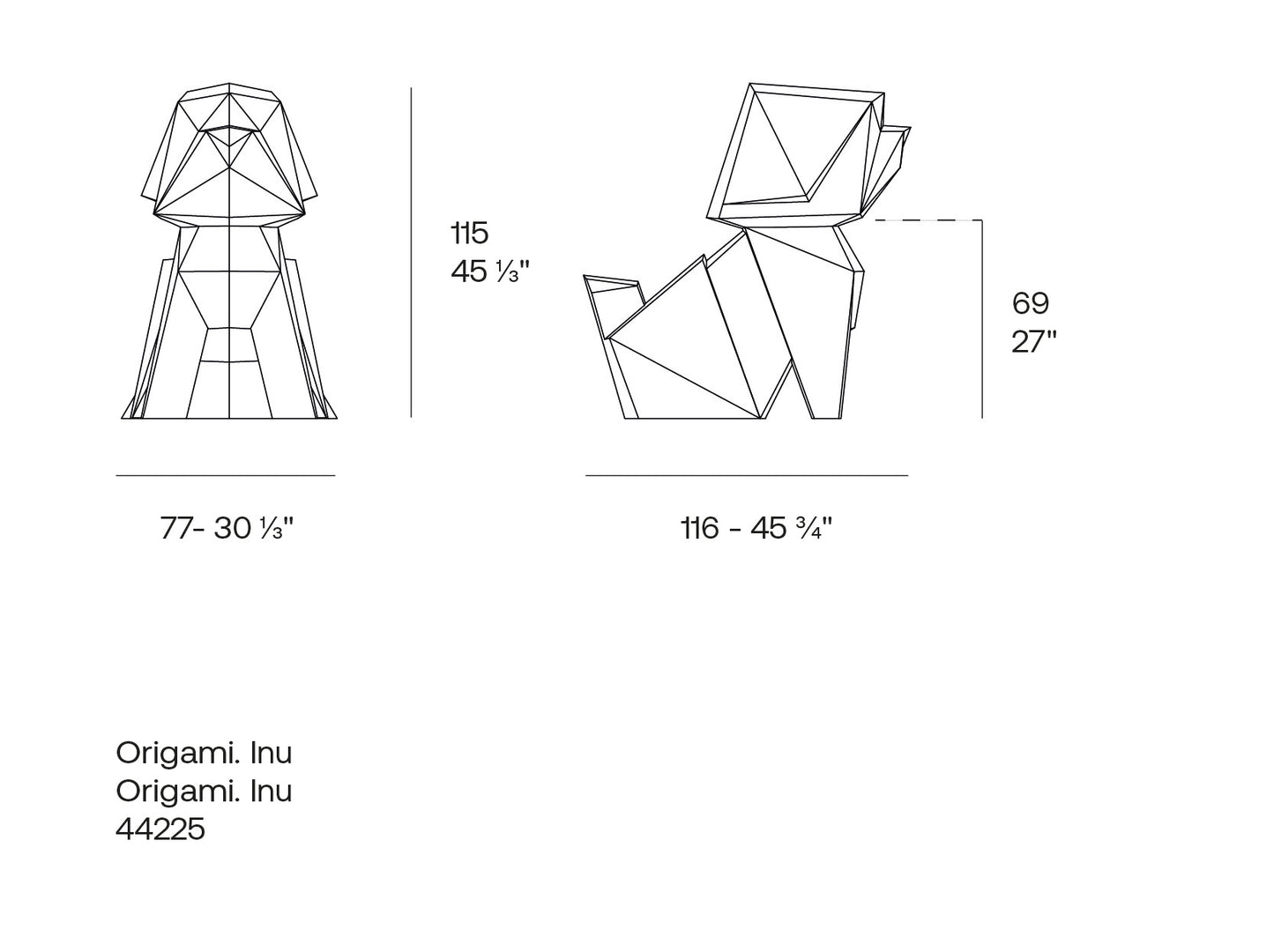 ORIGAMI Inu & Koinu