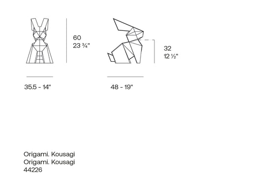ORIGAMI Usagi & Kousagi
