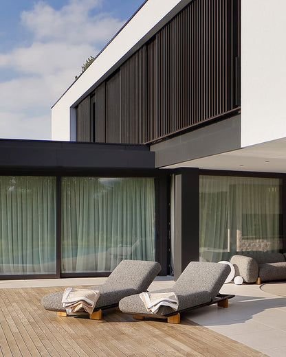 Outdoor sun lounger - Milos