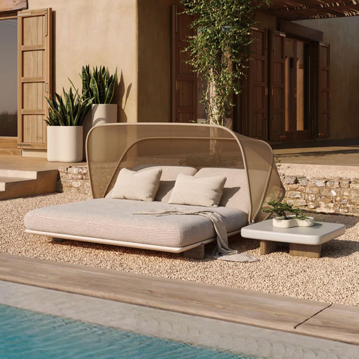 Mesa Centro 80cm exterior - Milos