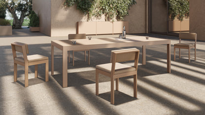 Mesa Terraza 100x200 exterior - Posidonia