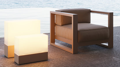 Outdoor armchair - Posidonia