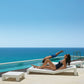 Tumbona JUT para exterior | VONDOM. Tumbona de diseño moderno para jardín o terraza. Dimensiones: 80x200x30 Diseñado por Studio Vondom. Fabricado en rotomoldeo de resina de polietileno de alta resistencia reforzada con fibra de vidrio y tratamiento UV.