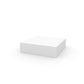Mesa JUT 120x120x32 para exterior | VONDOM. Mesa Baja de diseño moderno para jardín o terraza. Dimensiones: 120x120x32 Diseñado por Studio Vondom. Fabricado en rotomoldeo de resina de polietileno de alta resistencia reforzada con fibra de vidrio y tratamiento UV.
