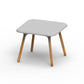 PAL Tisch 90x90x72 Holzfuß