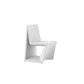 REST Silla 47x61x80 Sin Brazos para exterior | VONDOM. Silla de diseño moderno para jardín o terraza. Dimensiones: 47x61x80 Diseñado por ACero. Fabricado en rotomoldeo de resina de polietileno de alta resistencia reforzada con fibra de vidrio y tratamiento UV.