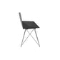 FAZ Silla con Brazos Patas Metal (4 Pack) para exterior | VONDOM. Silla de diseño moderno para jardín o terraza. Dimensiones: 57x50x80 Diseñado por Ramón Esteve. Fabricado por inyección de resina de alta resistencia reforzada con fibra de vidrio y tratamiento UV.