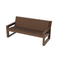 Sofa FRAME 82x180x80 para exterior | VONDOM. Sofa de diseño moderno para jardín o terraza. Dimensiones: 82x180x80 Diseñado por Ramón Esteve. Fabricado en rotomoldeo de resina de polietileno de alta resistencia reforzada con fibra de vidrio y tratamiento UV.