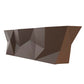FAZ Barra Corner para exterior | VONDOM. Barra de diseño moderno para jardín o terraza. Dimensiones: 114x111x116 Diseñado por Ramón Esteve. Fabricado en rotomoldeo de resina de polietileno de alta resistencia reforzada con fibra de vidrio y tratamiento UV.