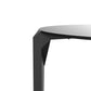 QUARTZ Mesa Ø100cm Apilable para exterior | VONDOM. Mesa de diseño moderno para jardín o terraza. Dimensiones: Ø100x73 Diseñado por Ramón Esteve. Fabricado por inyección de resina de alta resistencia reforzada con fibra de vidrio y tratamiento UV.