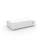 KES Módulo 150x90 Izquierda para exterior | VONDOM. Sofa Modular de diseño moderno para jardín o terraza. Dimensiones: 150x90x40 Diseñado por Buratti. Fabricado en rotomoldeo de resina de polietileno de alta resistencia reforzada con fibra de vidrio y tratamiento UV.