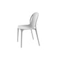 BROOKLYN Silla (4 Pack) Sin Brazos Apilable para exterior | VONDOM. Silla de diseño moderno para jardín o terraza. Dimensiones: 48x52x83 Diseñado por Eugeni Quitllet. Fabricado por inyección de resina de alta resistencia reforzada con fibra de vidrio y tratamiento UV.