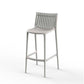 Ibiza Taburete 75cm (4 Pack) Apilable para exterior | VONDOM. Taburete de diseño moderno para jardín o terraza. Dimensiones: 49x47x103 Diseñado por Eugeni Quitllet. Fabricado por inyección de resina de alta resistencia reforzada con fibra de vidrio y tratamiento UV.