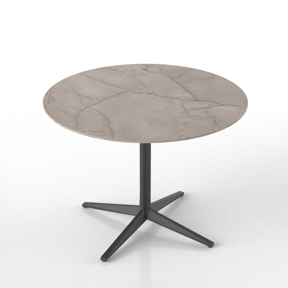 Mesa redonda cemento 100 cm. El Tavolino-Alfafar