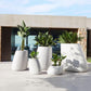 Vondom Macetas forma de piedra roca de resina diseno de stefano giovannoni